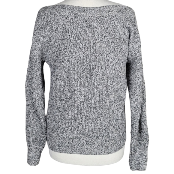 GAP Sweater Pullover Knit Grey Sz Medium - Picture 4 of 7